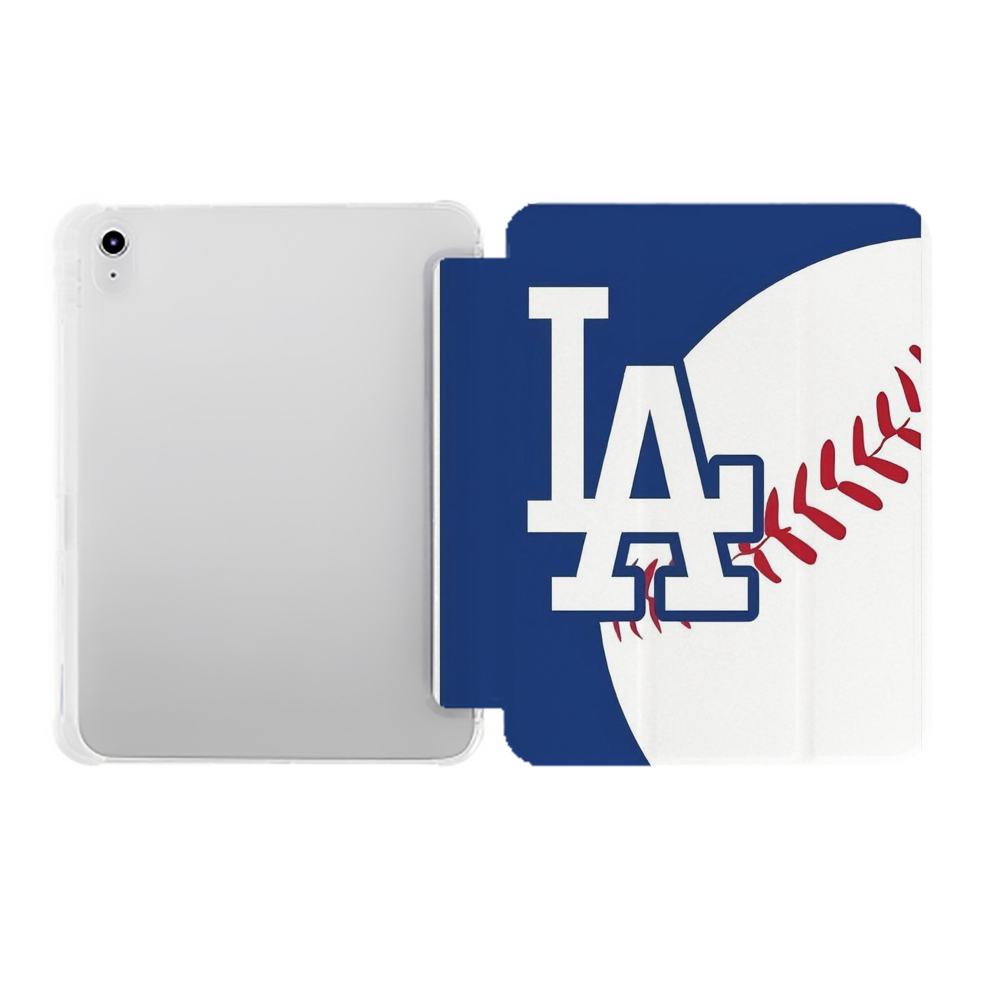  Premium Tri-Fold PU Leather & Silicone IPad Case With Pencil Slot – Fits 9.5,10.5,10.9 – Adjustable Stand, Slim, Protective